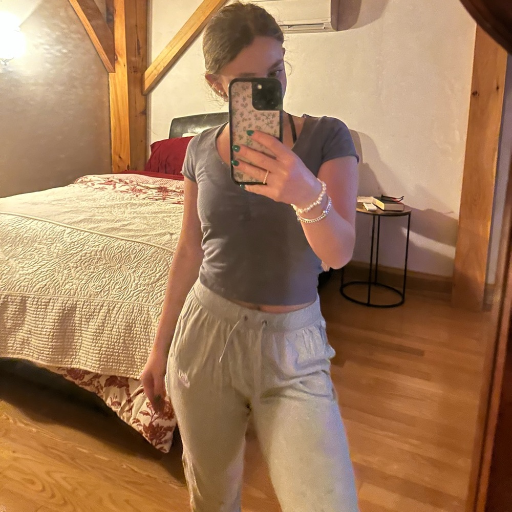 Nike grey joggers (size: Small)